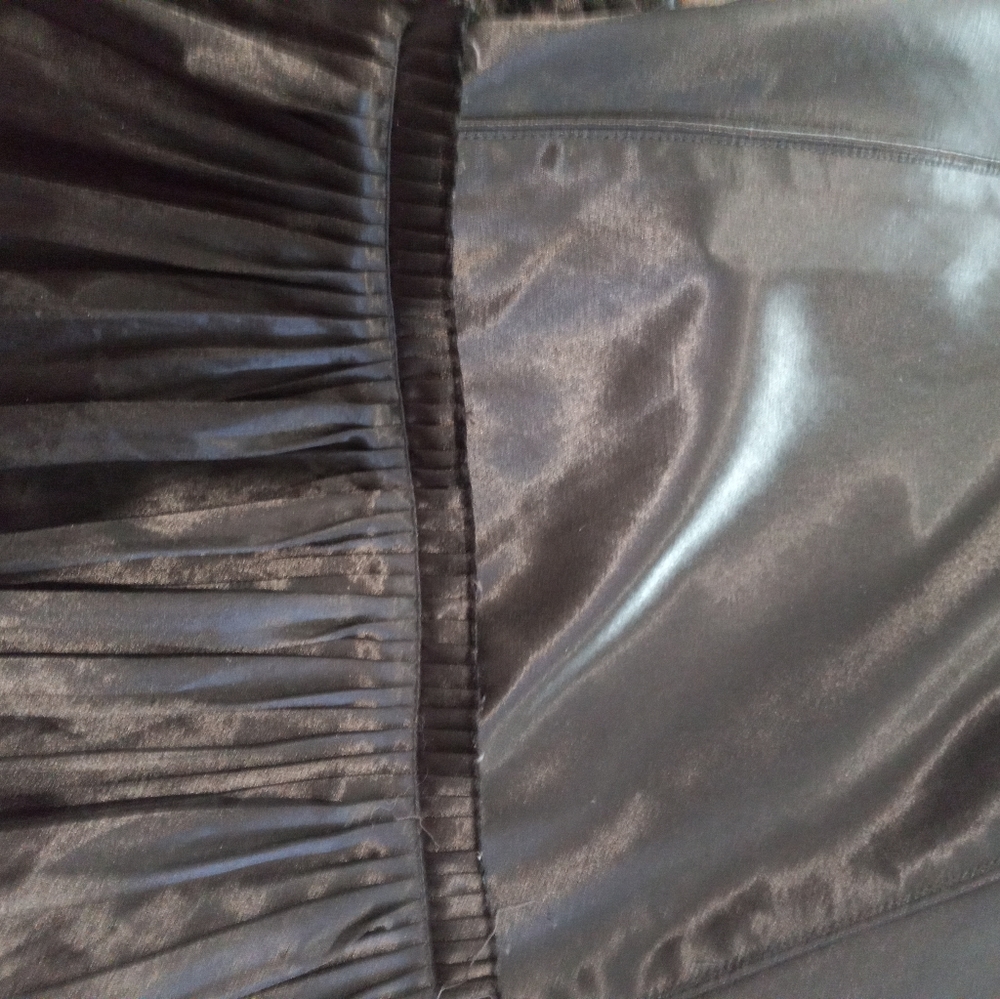 Marc Jacobs Black Satin Mini Halter Dress | 8 - Picture 11 of 16